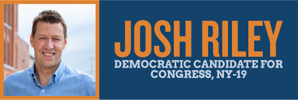 Josh Riley For Congress Photo Header