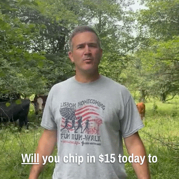GIF of blake asking for $15